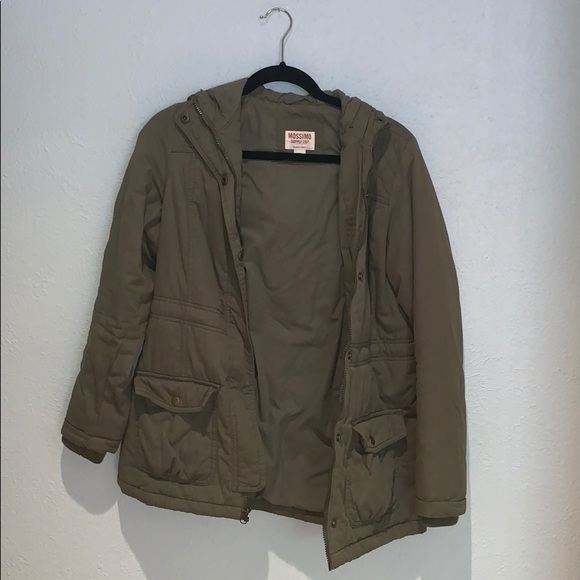Mossimo Supply Co. Jackets & Blazers - Mossimo Supply Co Green Utility Jacket